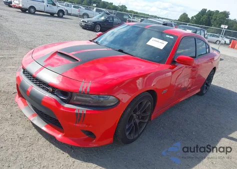 2021 Dodge Charger Scat Pack Rwd from USA, damaged, VIN 2C3CDXGJ3MH600476